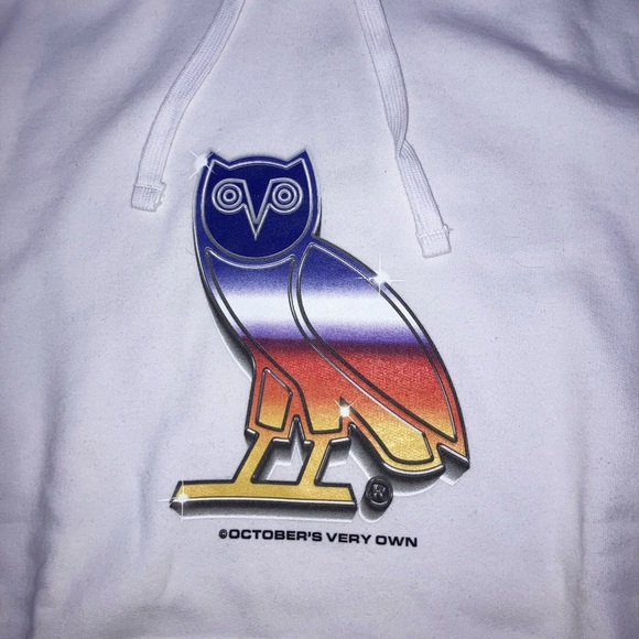 OVO Chrome Owl Hoodie *RARE* - Picture 2 of 4